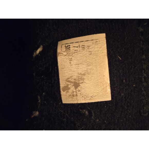 Vans Off The Wall Size 8 Mens 9.5 WMN Sk8 Hi Mid Leather Skate Shoes Sneakers - Picture 9 of 9